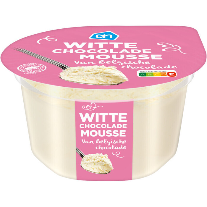 AH Witte chocolade mousse (75g)