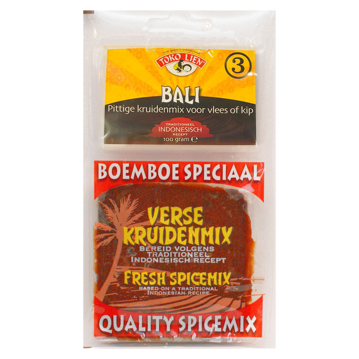 Kruidenmix voor Bali (zak, 100g)