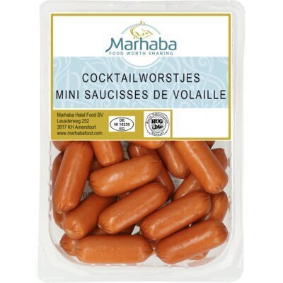 Halal cocktailworstjes (400g)