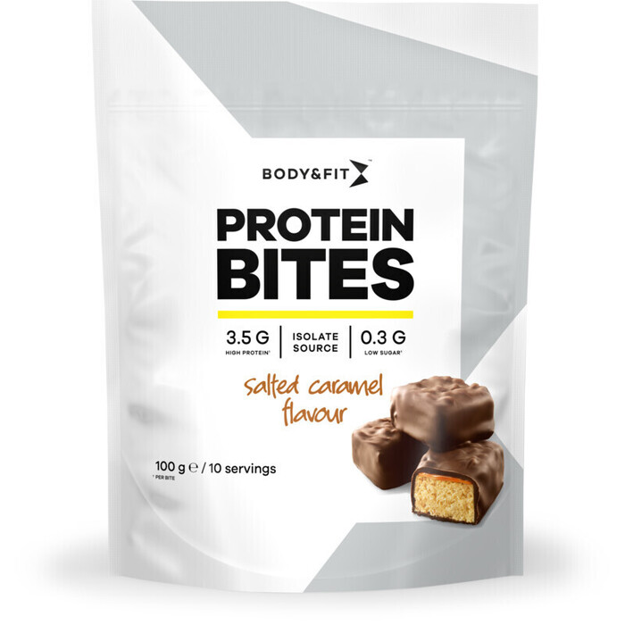 Body & Fit Protein bites salted caramel flavour (100g)