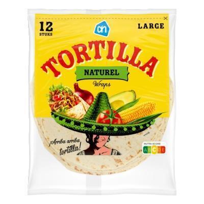 AH Tortilla naturel wraps (740g)