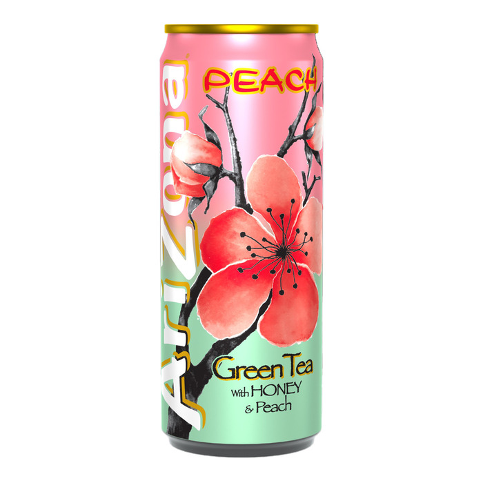 Arizona Green tea peach (33cl)