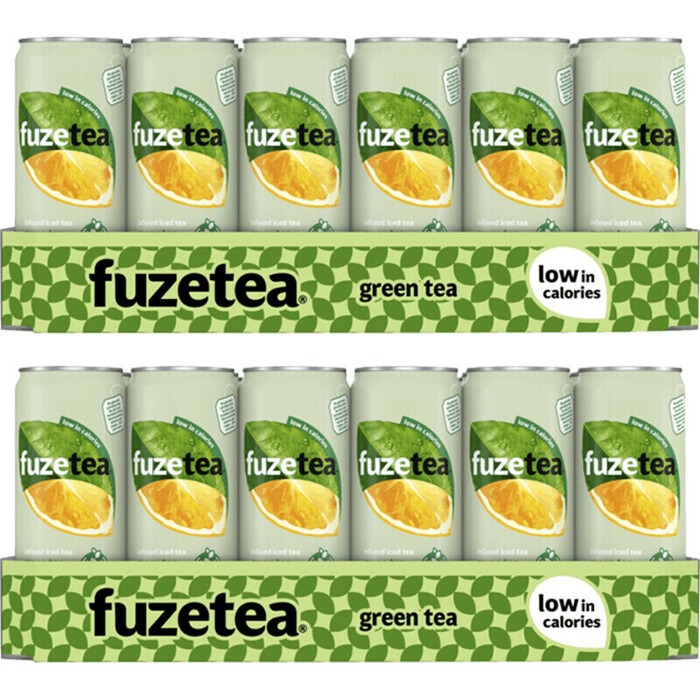 Fuze Tea Green Ice Tea 2-tray pakket