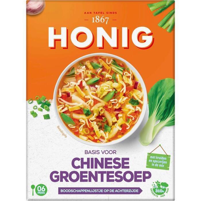 Honig Basis voor chinese groentesoep (57g)