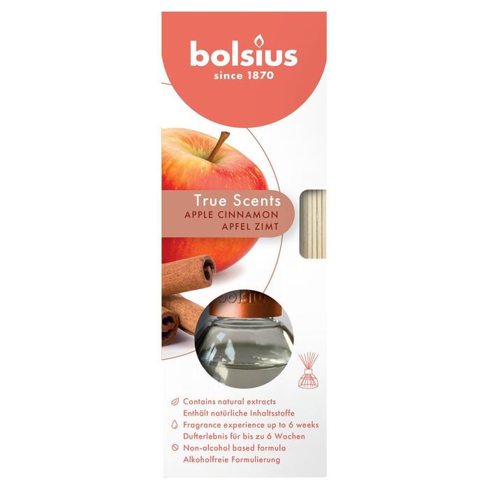 Bolsius Geurstokjes apple cinnamon (45ml)