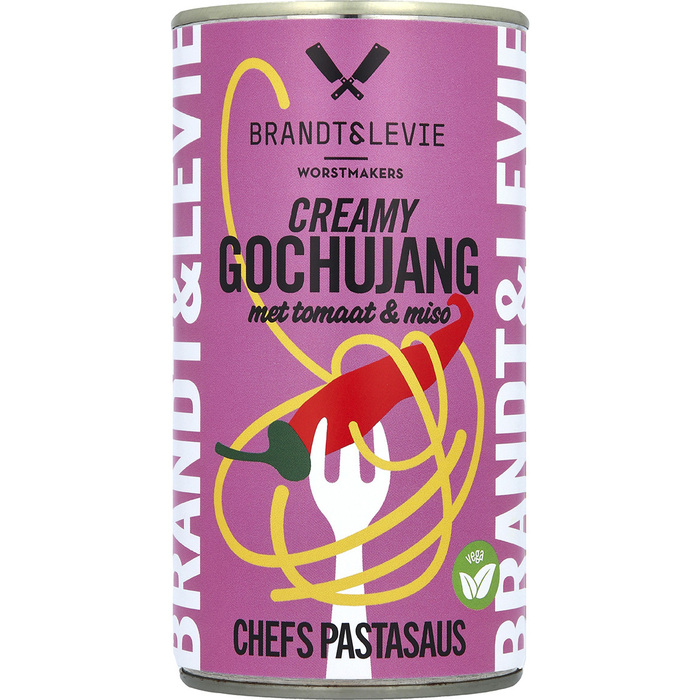 Brandt & Levie Pastasaus gochujang met tomaat & miso (500g)