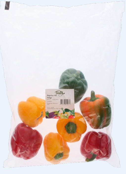 Voordeelzak paprika. (700g)