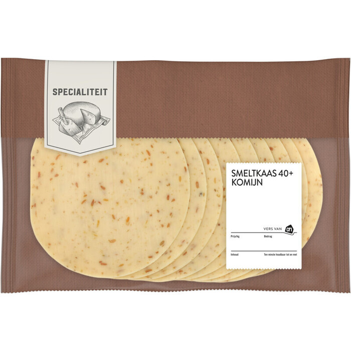 AH Blokkaas komijn 40+ plakken (150g)