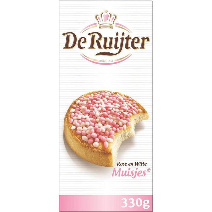 De Ruijter Muisjes Rose & Witte 330 g (330g)