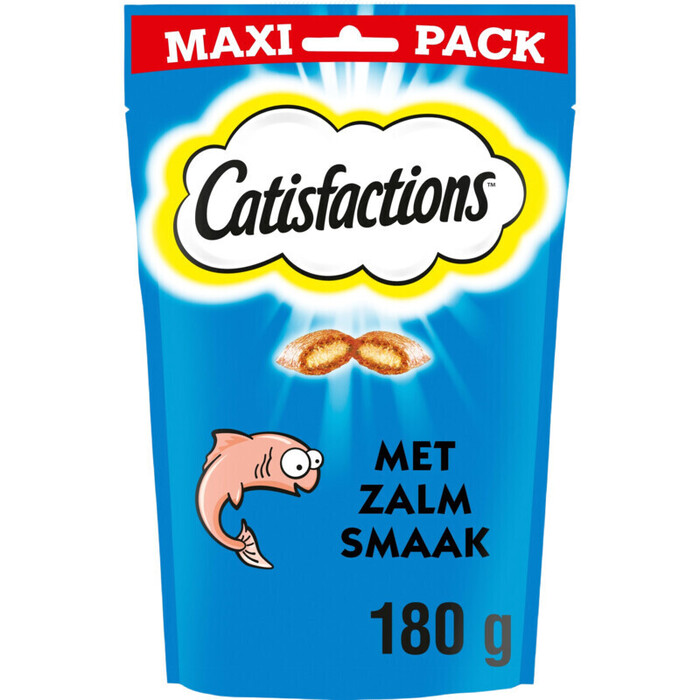 Catisfactions met Zalm Maxi Pack 180 g (Zak, 180g)