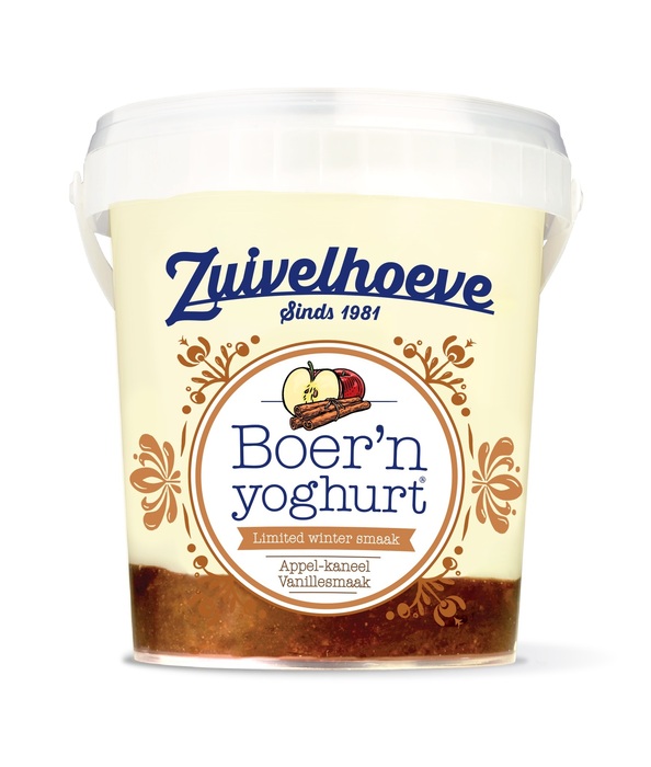 Boern yoghurt vanille-appel-kaneel (750g)