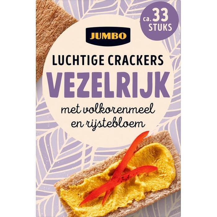 Jumbo Luchtige Crackers Vezelrijk 2 x 125g (2 × 125g)