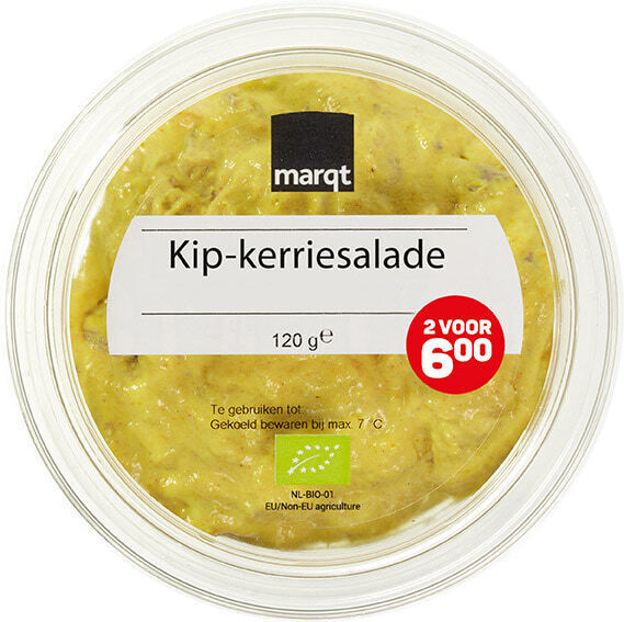 Kip-kerriesalade (120g)