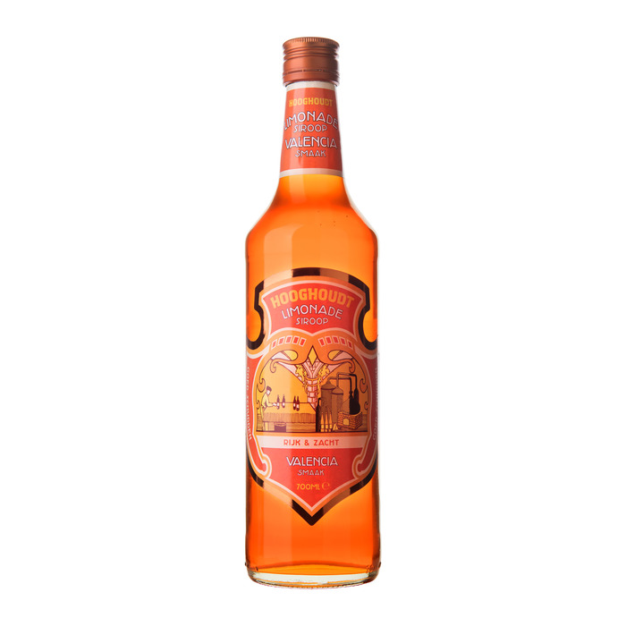 Hooghoudt Limonadesiroop Valencia Smaak 700ml (0.7L)