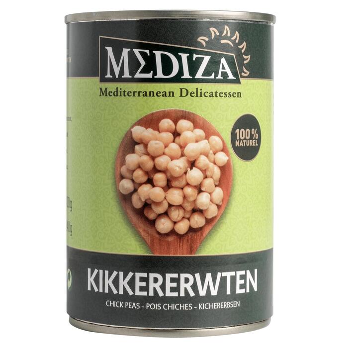 Mediza kikkererwten 400 gr. (Blik, 400g)