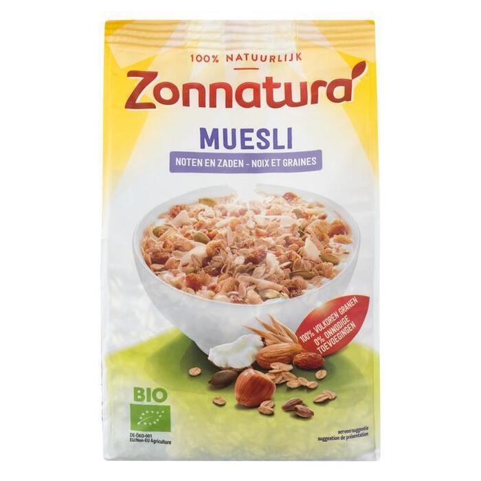 Muesli nuts & seeds (zak, 375g)