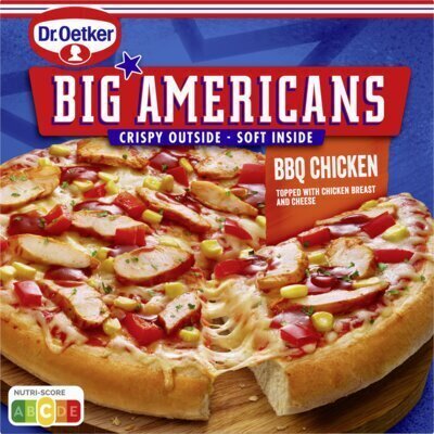 Dr. Oetker Big Americans BBQ chicken (Doos, 460g)