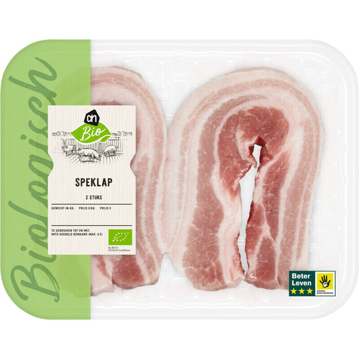 AH Biologisch Speklap (310g)