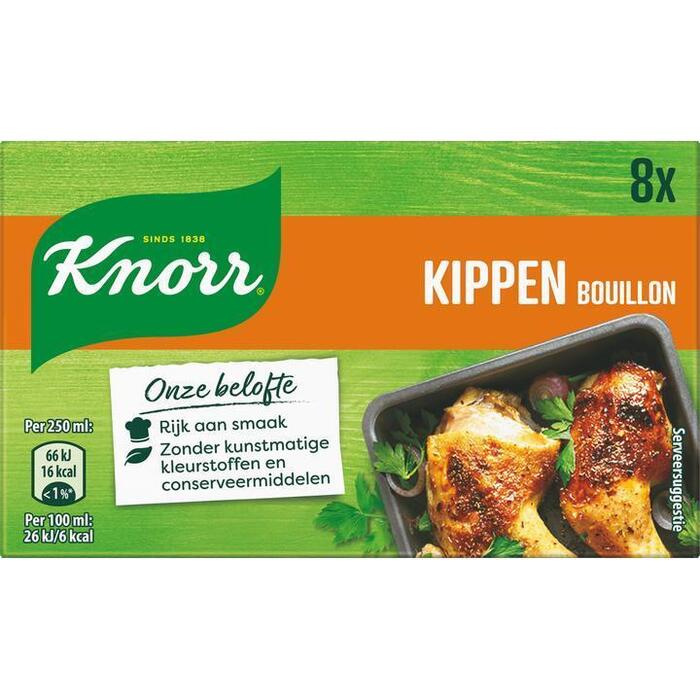 Knorr Bouillon Kip 8 Stuks (8 × 10g)