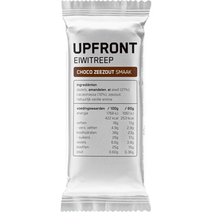 Upfront Protein bar cacao zeezout (60g)