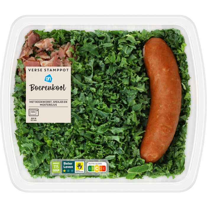 Verse stamppot boerenkool (bak, 515g)