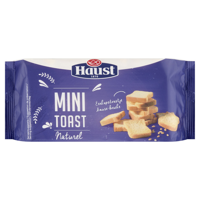 Haust Mini Toast Naturel 80 g (80g)