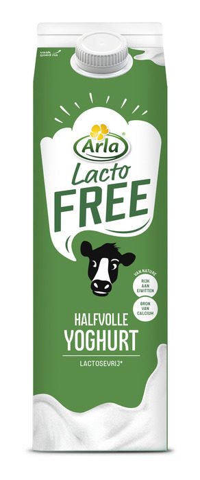Arla Lacto Free Halfvolle Yoghurt 1L (1L)