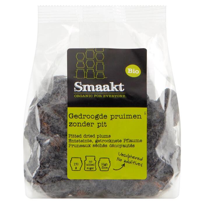 Smaakspecialist, Biologische pruimen zonder pit (Zakje, 250g)