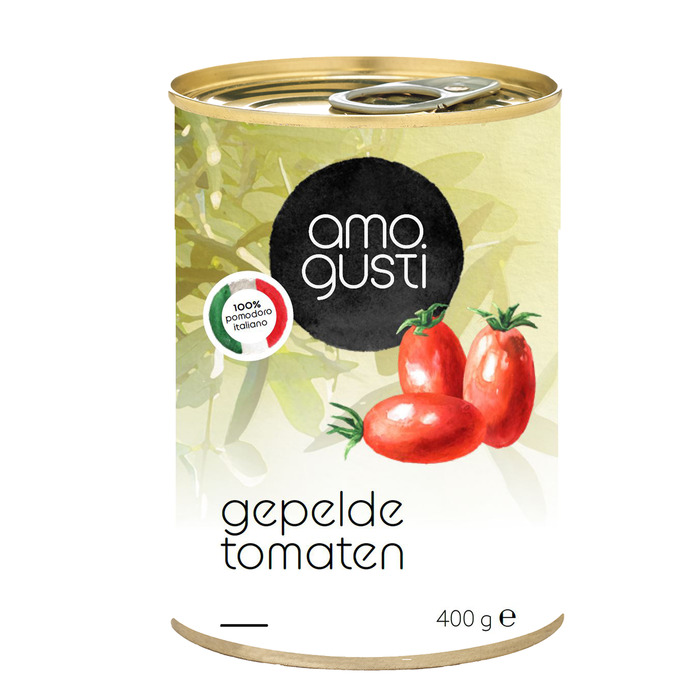 Gepelde tomaten (400g)
