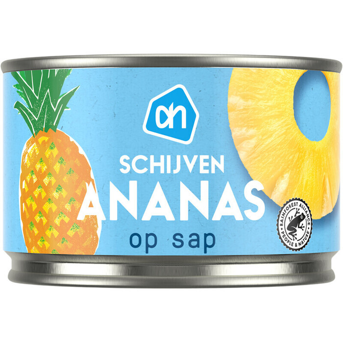 Ananasschijven op siroop (blik, 227g)