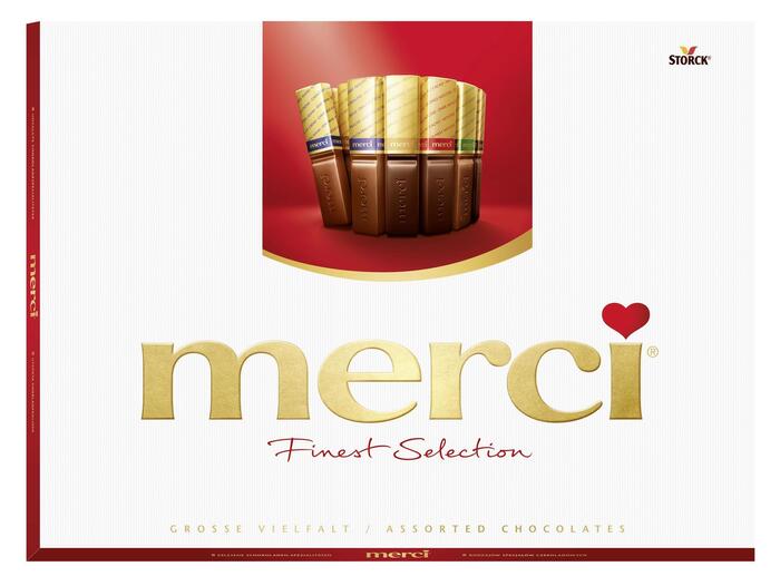 merci Finest Selection assorti Chocoladeproducten / bon bons / bit 675 g doos (Doos, 675g)