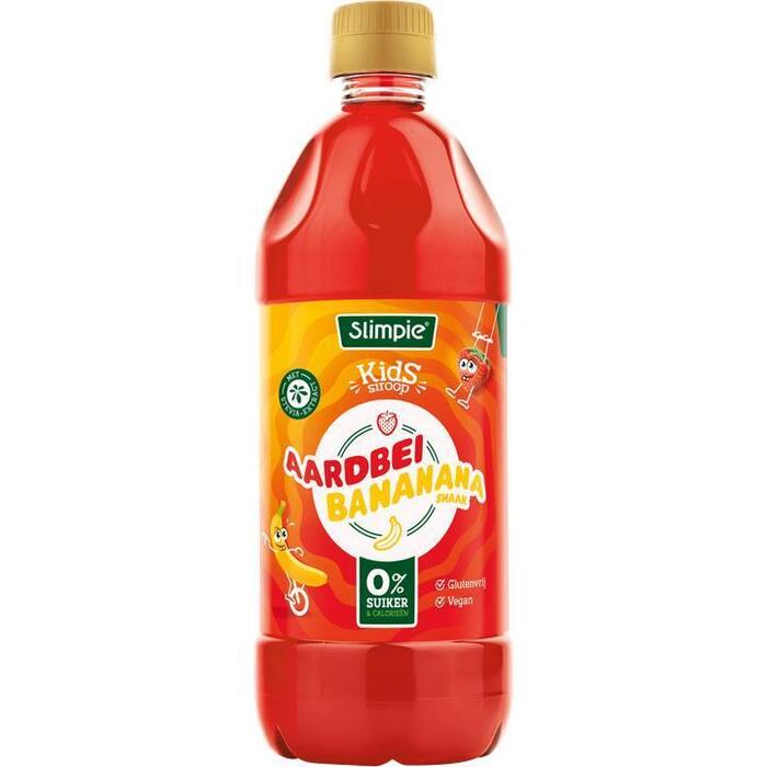 Kids limonadesiroop aardbei banaan (0.58L)