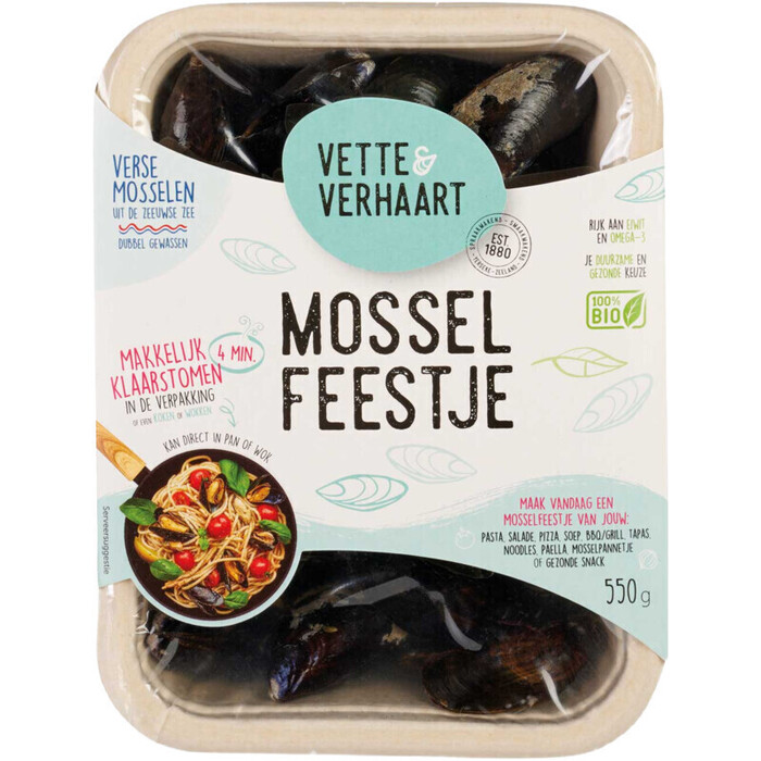 Verse mosselen (550g)