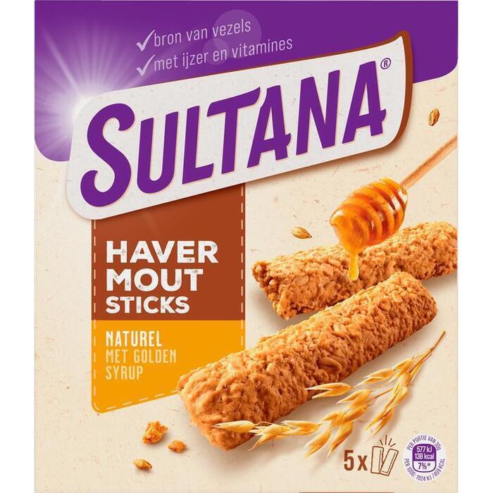 Sultana Havermoutsticks Naturel (150g)