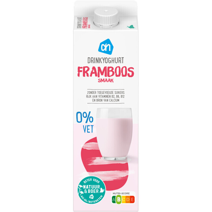 AH Drinkyoghurt framboos (1L)