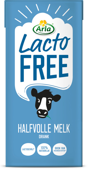 Lactose vrij halfvolle melk (Stuk, 1L)