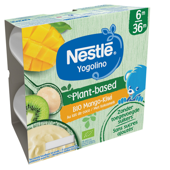 Nestlé Yogolino plantaardig babytoetje mango ki (360g)