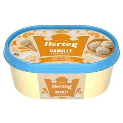 Hertog Vanille ijs (0.9L)
