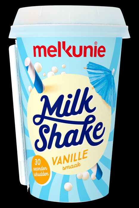 Melkunie Milkshake Vanillesmaak 200 ml (bak, 200ml)