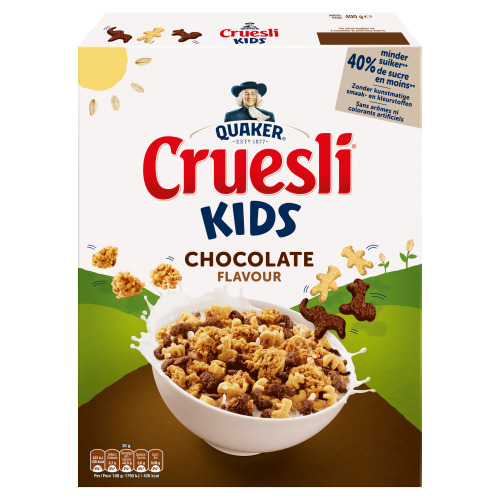 Quaker Kids Crunchy Mix-Up Chocolade 400 gr (400g)