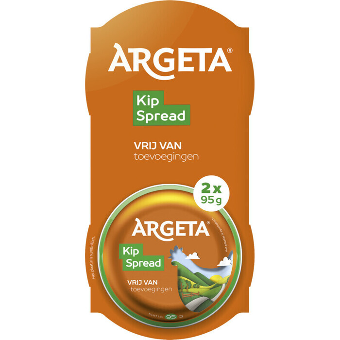 Argeta Kip spread duopack (190g)