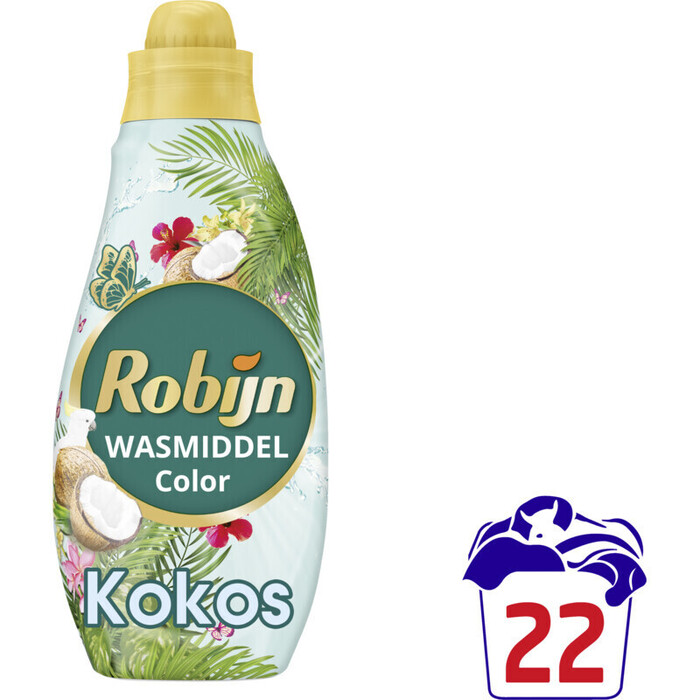 Robijn Klein&krachtig wasmiddel kokos sensation (0.66L)