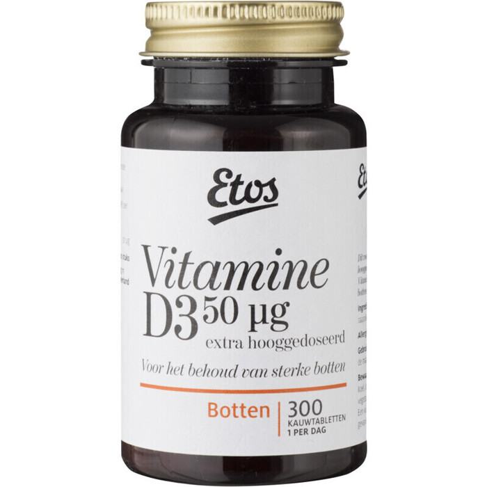 Etos Vitamine D 50 mcg tabletten