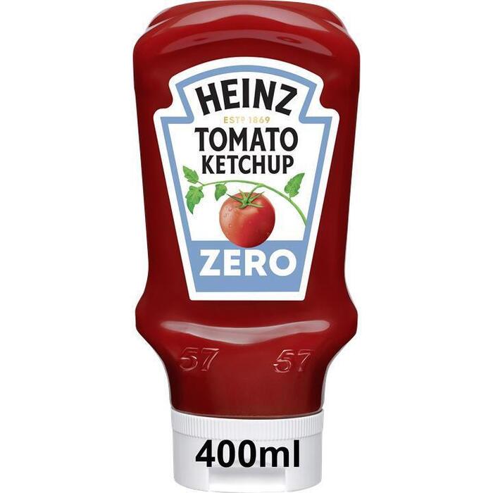 Heinz Tomaten Ketchup Zonder Toegevoegde Suikers & Zout 400 ml Fles (460g)