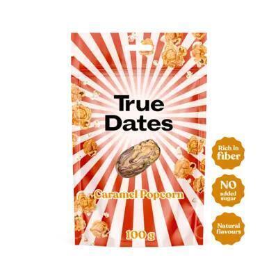 True Dates Caramel popcorn (100g)