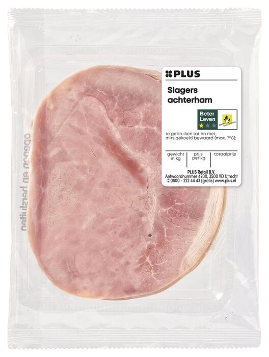 PLUS Slagersachterham (100g)