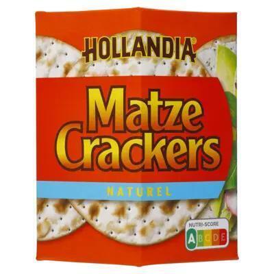 Matze crackers naturel (Doos, 100g)