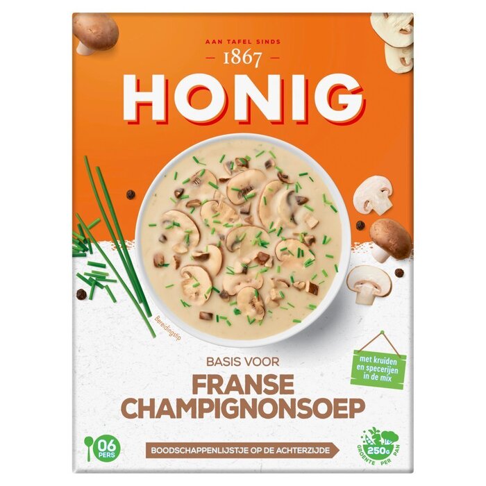 Honig Basis voor Franse Champignonsoep 107g (107g)