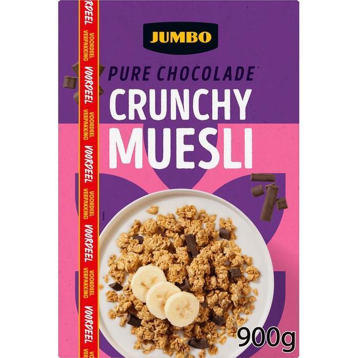 Jumbo Muesli Pure Chocolade Voordeelverpakking 900g (900g)