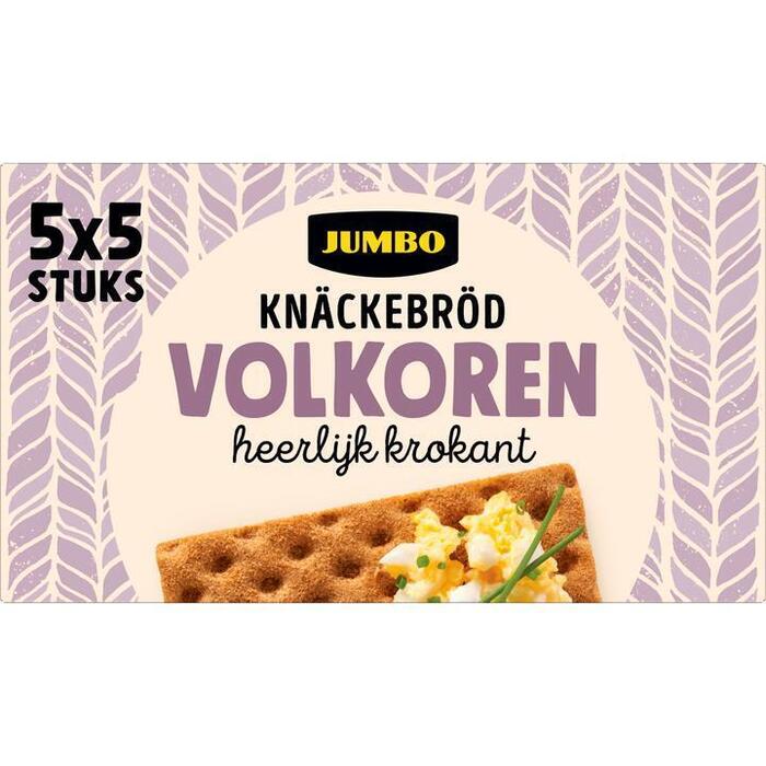 Jumbo Knäckebröd Volkoren 5 x 5 Stuks (375g)